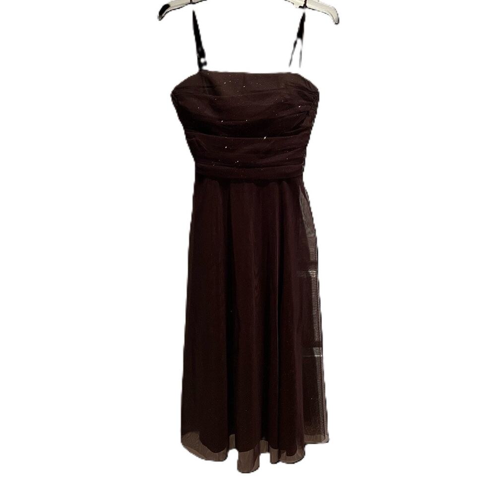 Vintage Jessica Howard Dress Womens Size 6 Brown